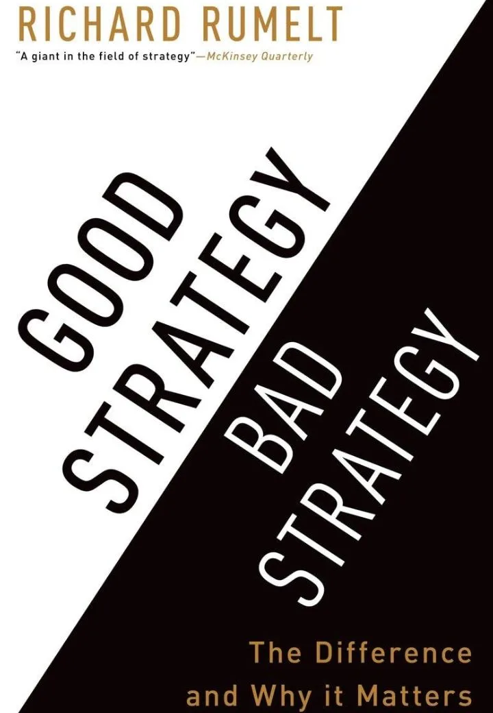 Good Strategy Bad Strategy