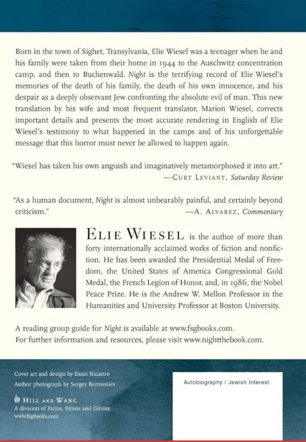 Night by Elie Wiesel